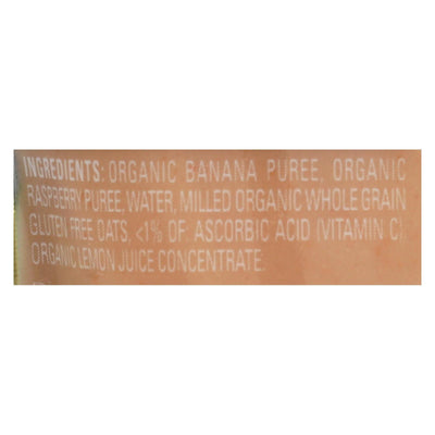 Happy Baby Happy Baby Clearly Crafted - Bananas Raspberries And Oats - Case Of 16 - 4 Oz. - Orca Market
