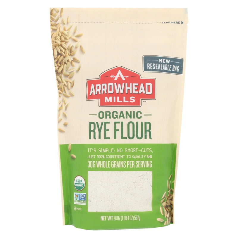 Arrowhead Mills - Organic Ret Flour - Case Of 6 - 20 Ounce.