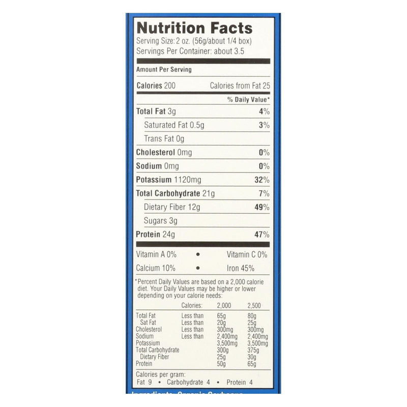 Seapoint Farms Edamame Spaghetti - Case Of 12 - 7.5 Ounce