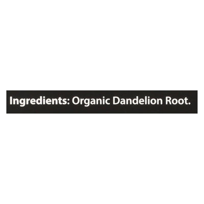 Buddha Teas - Organic Tea - Dandelion Root - Case Of 6 - 18 Bags - Orca Market