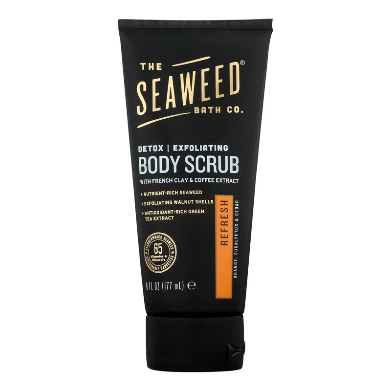 An image displaying The Seaweed Bath Co Scrub - Detox - Exfoliating - Refresh - 6 Fl Ounce by The Seaweed Bath Co
