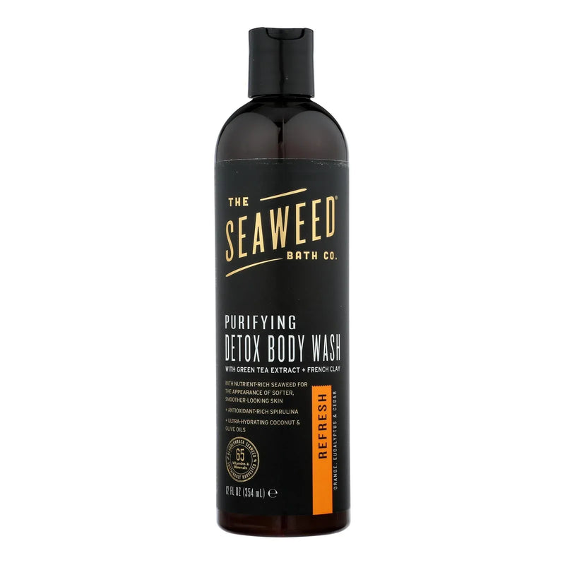 An image displaying The Seaweed Bath Co Bodywash - Detox - Purify - Refresh - 12 Fl Oz by The Seaweed Bath Co