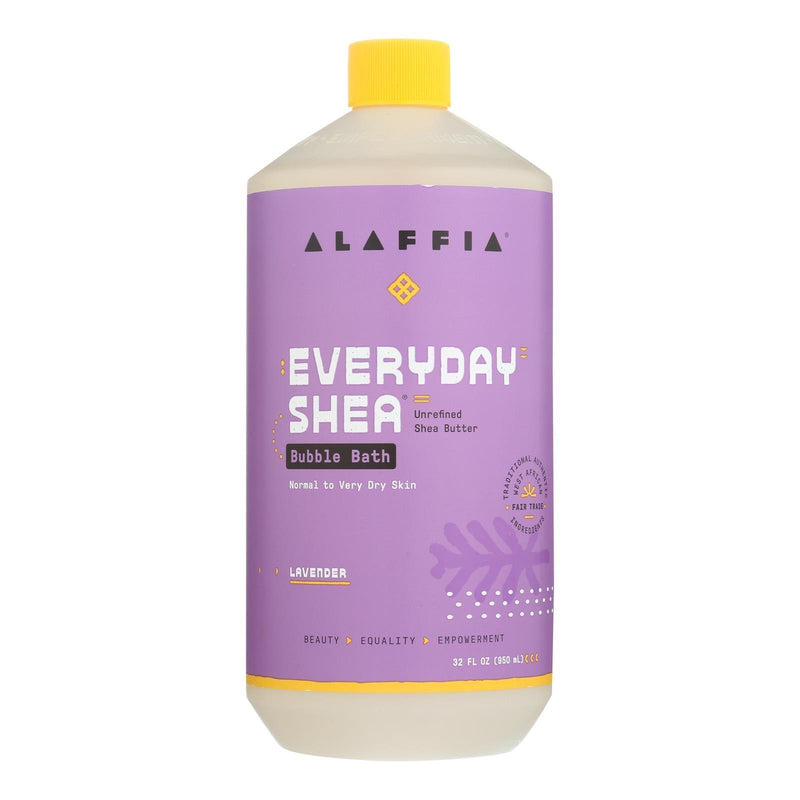 Alaffia - Everyday Bubble Bath - Lavender - 32 Fl Ounce