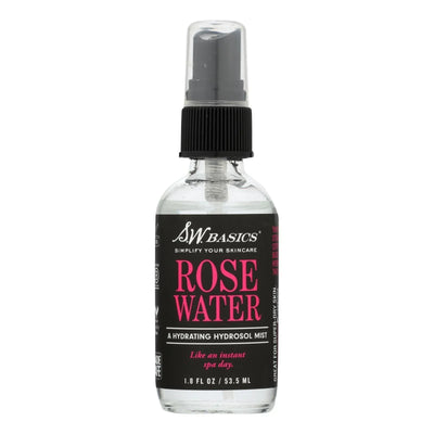 An image displaying S.w. Basics - Rose Water - 1.8 Ounce by S.w. Basics