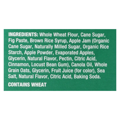 Nature's Bakery Stone Ground Whole Wheat Fig Bar - Apple Cinnamon - Case Of 6 - 2 Ounce.