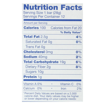An image displaying Nature's Bakery Stone Ground Whole Wheat Fig Bar - Blueberry - Case Of 6 - 2 Ounce. by Nature's Bakery