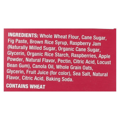 An image displaying Nature's Bakery Stone Ground Whole Wheat Fig Bar - Raspberry - 2 Ounce - Case Of 6 by Nature's Bakery