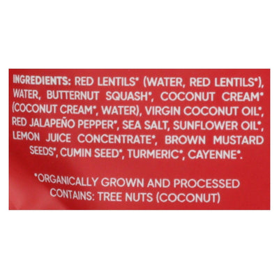 Maya Kaimal - Organic Everyday Dal - Red Lentil Butternut Squash Coconut - Cs Of 6 -10 Oz - Orca Market