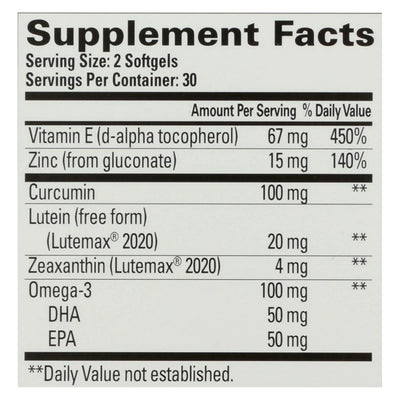 An image displaying Quantum Research - Digital Blue - Eye Health - 60 Softgels by Quantum Research
