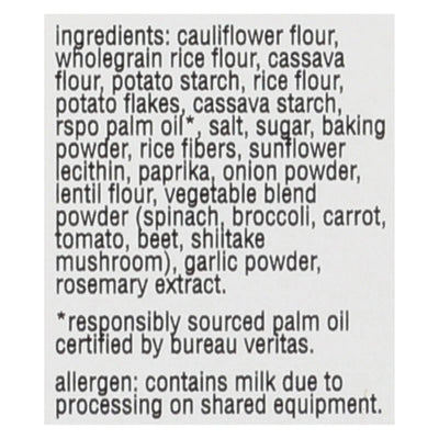From The Ground Up - Cauliflower Crackers - Original - Case Of 6 - 4 Ounce.
