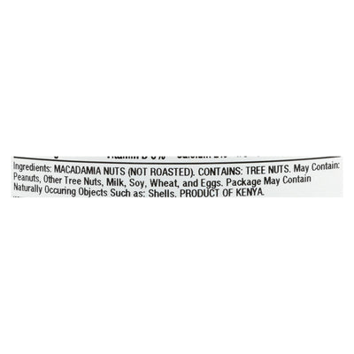 Aurora Natural Products - Raw Whole Macadamias - Case Of 12 - 8 Ounce