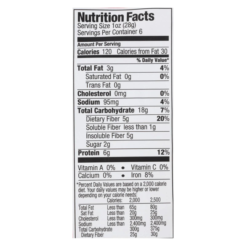 The Good Bean Crispy Crunchy Chickpea Snacks - Smoky Chili And Lime - Case Of 6 - 6 Ounce.