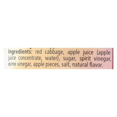 Hengstenberg Red Cabbage With Apple - Case Of 12 - 24.3 Ounce.