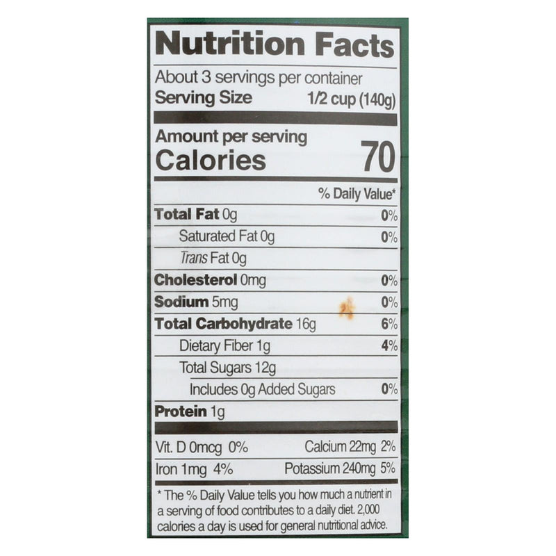 An image displaying Native Forest Organic Chunks - Papaya - Case Of 6 - 14 Oz. by Native Forest