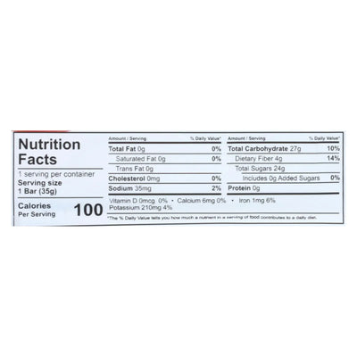 An image displaying That's It Fruit Bar Zesty - Apple Cinnamon - Case Of 12 - 1.2 Ounce by That's It