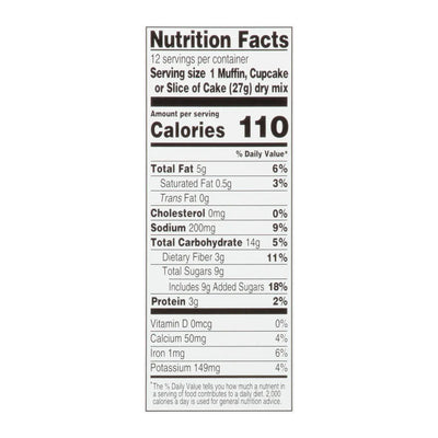 An image displaying Simple Mills - Mix Chocolate Muffin Cake - Case Of 6-11.2 Ounce by Simple Mills