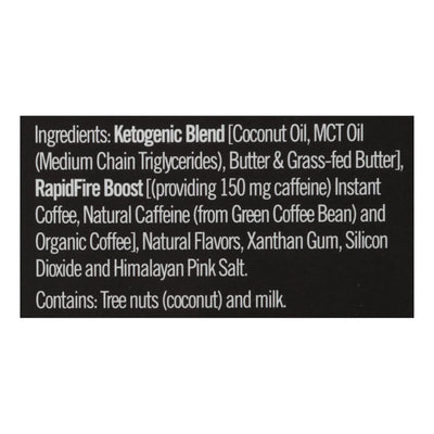 An image displaying Rapid Fire - Coffee Keto Pod Caramel Macc - 1 Each-16 Count by Rapid Fire