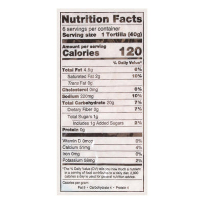 La Tortilla Factory - Tortilla Premtrad Cassava - Case Of 12-8.46 Oz - Orca Market