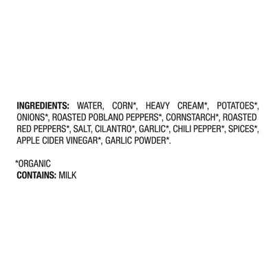 Pacific Foods - Chowder Pepper Poblano Corn - Case Of 12-16.3 Oz - Orca Market