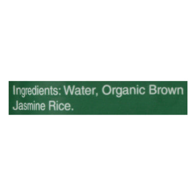 Lotus Foods - Rice Brown Jasmine Pouch - Case Of 6-8 Oz - Orca Market