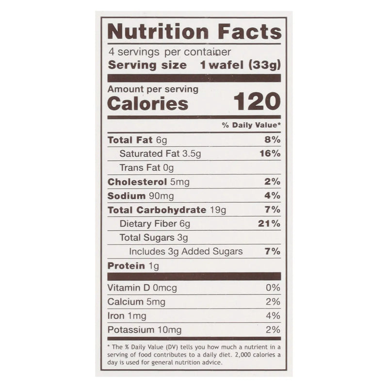 An image displaying Rip Vanilla Wafels - Wafel Dtch Caramel Vanilla 4pk - Case Of 12-4.64 Ounce by Rip Van Wafels