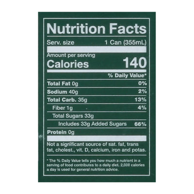 Reed's - Ginger Ale Real Sleek - Case Of 6-4/12 Ounce
