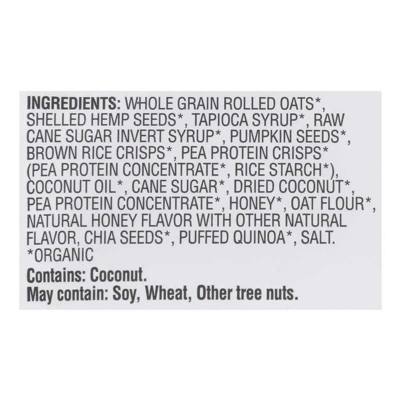 An image displaying Manitoba Harvest - Granola Hemp Hny/oats - Case Of 6 - 10 Ounce by Manitoba Harvest