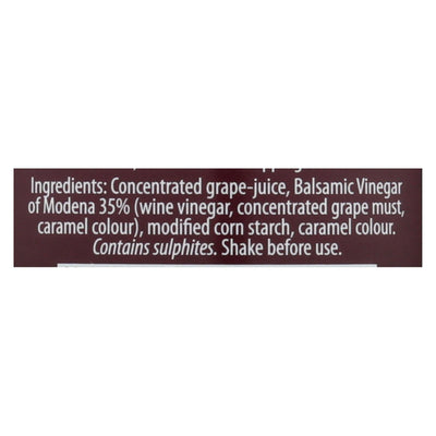 Monari Federzoni Glaze With Balsamic Vinegar Of Modena - Case Of 6 - 9.1 Fl Oz. - Orca Market