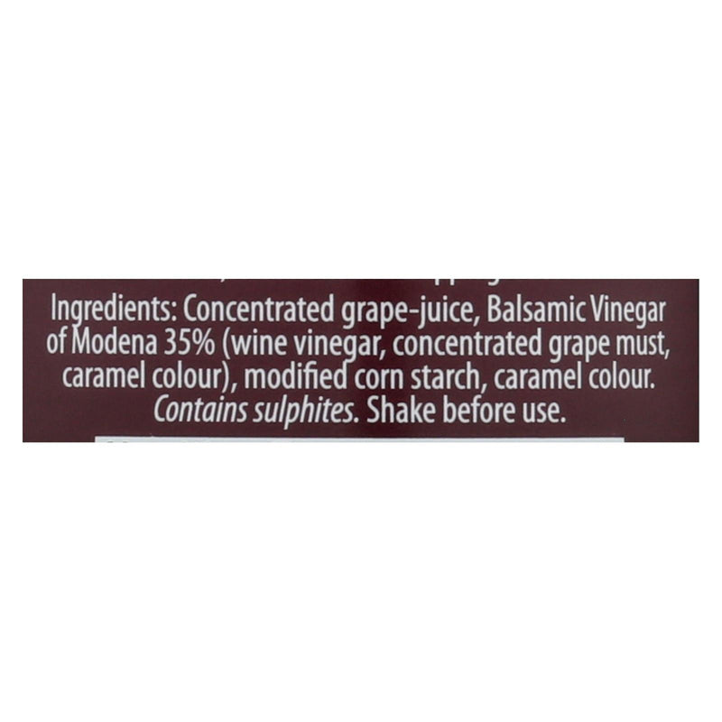 Monari Federzoni Glaze With Balsamic Vinegar Of Modena - Case Of 6 - 9.1 Fl Oz. - Orca Market