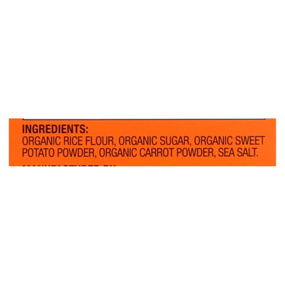 Baby Mum Mum Organic Baby Teeth Rice Rusk Organic Rick Snack With Sweet Potato And Carrot Flavor  - Case Of 6 - 1.76 Ounce