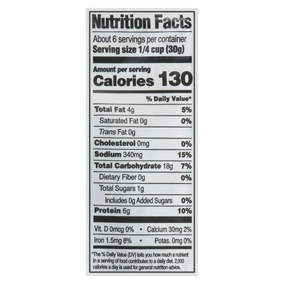 An image displaying Saffron Road - Chickp Crnchy Sslt&p - Case Of 6-5.4 Ounce by Saffron Road