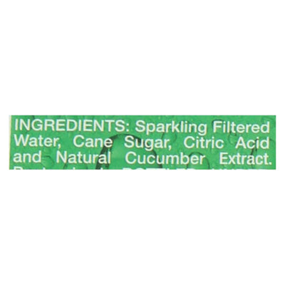 Mr. Q.cumber Sparkling Beverage - Case Of 24 - 7 Oz - Orca Market