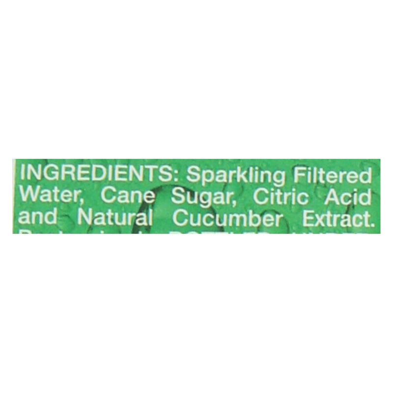 Mr. Q.cumber Sparkling Beverage - Case Of 24 - 7 Oz - Orca Market