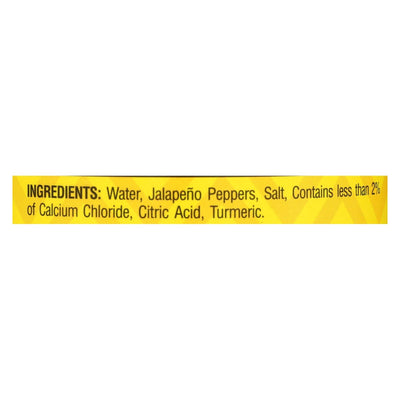 Hatch Chili Hatch Nacho Sliced - Jalapenos - Case Of 12 - 4 Ounce