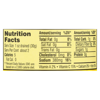 Hatch Chili Hatch Nacho Sliced - Jalapenos - Case Of 12 - 4 Ounce