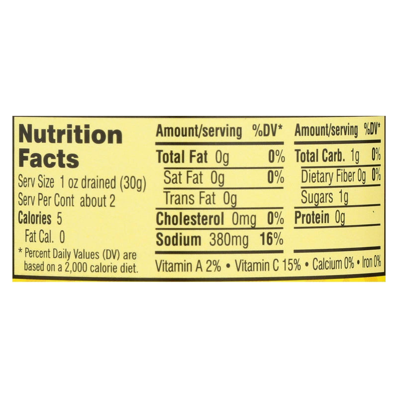 Hatch Chili Hatch Nacho Sliced - Jalapenos - Case Of 12 - 4 Ounce