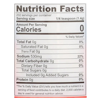 An image displaying Redmond's Kosher Salt - Case Of 6 - 10 Ounce by Redmond