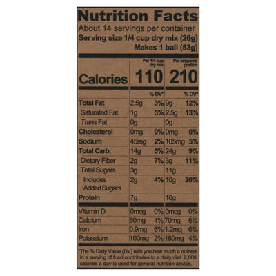 Kodiak Cakes - Protein Ball Mix Oat Cchp - Case Of 6-12.70 Ounce