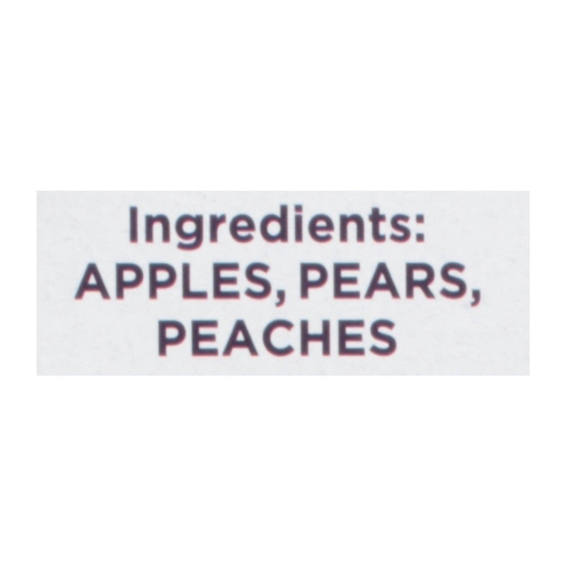 Chum Fruit Bites - Fruit Bites Peach 4pk - Case Of 6-2.8 Ounce