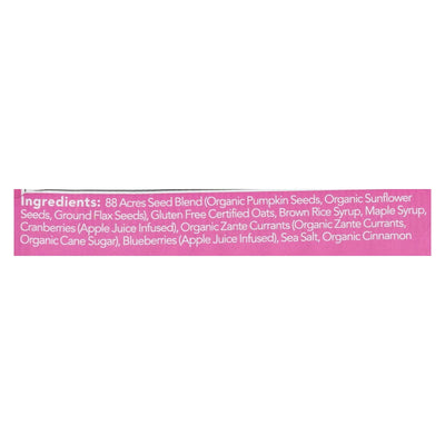 88 Acres - Bars - Triple Berry - Case Of 9 - 1.6 Ounce.