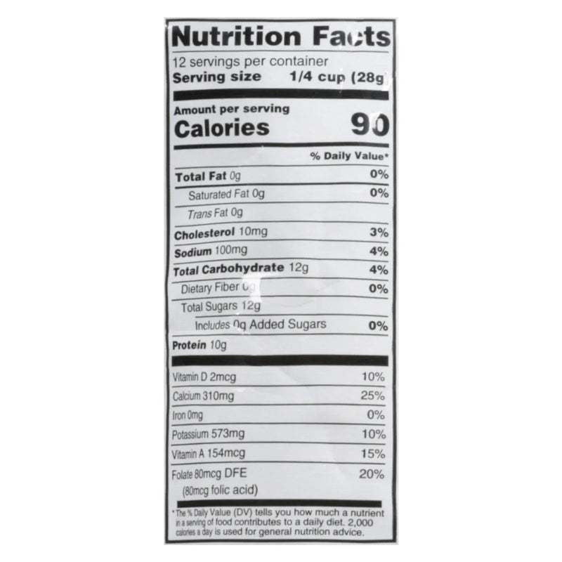An image displaying Meyenberg - Goat Milk Powdrd Non Fat - Case Of 6-12 Ounce by Meyenberg