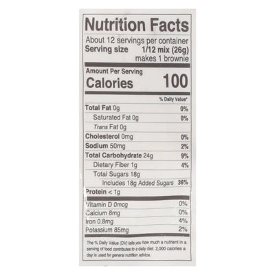 An image displaying Otto's Naturals - Brownie Mix Classic Green Free - Case Of 6-11.1 Ounce by Otto's Naturals