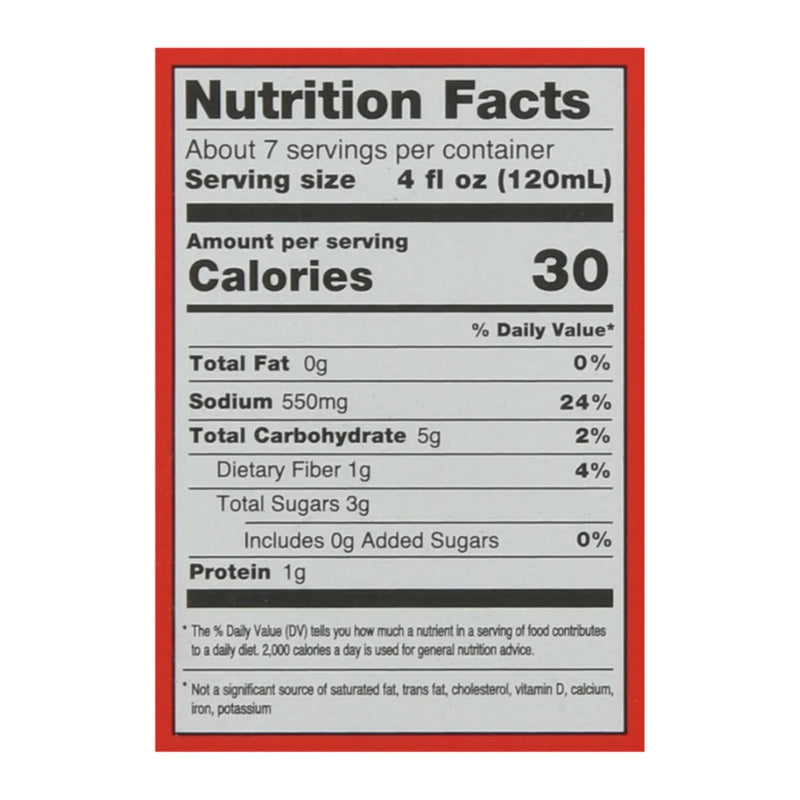 Q Drinks - Mix Bloody Mary - Case Of 6-4/7.5 Ounce