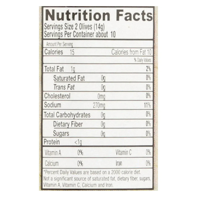 An image displaying Santa Barbara Stuffed Olives - Bleu Cheese - Case Of 6 - 5 Ounce. by Santa Barbara Olive Co.