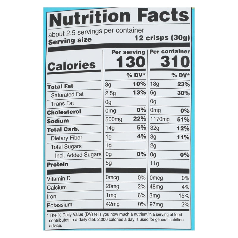 Hippie Snacks - Cauliflower Crsps Ranch - Case Of 8-2.5 Oz - Orca Market