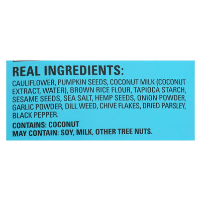 Hippie Snacks - Cauliflower Crsps Ranch - Case Of 8-2.5 Oz - Orca Market