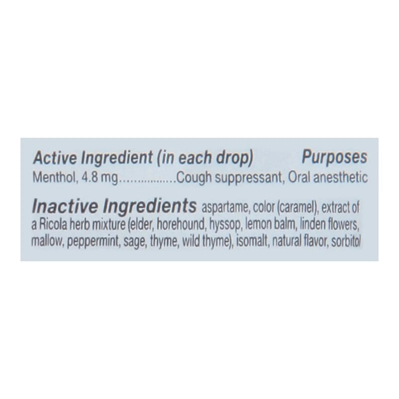 An image displaying Ricola - Cough Drop Sugar Free Swiss Herb - Case Of 8-19 Count by Ricola