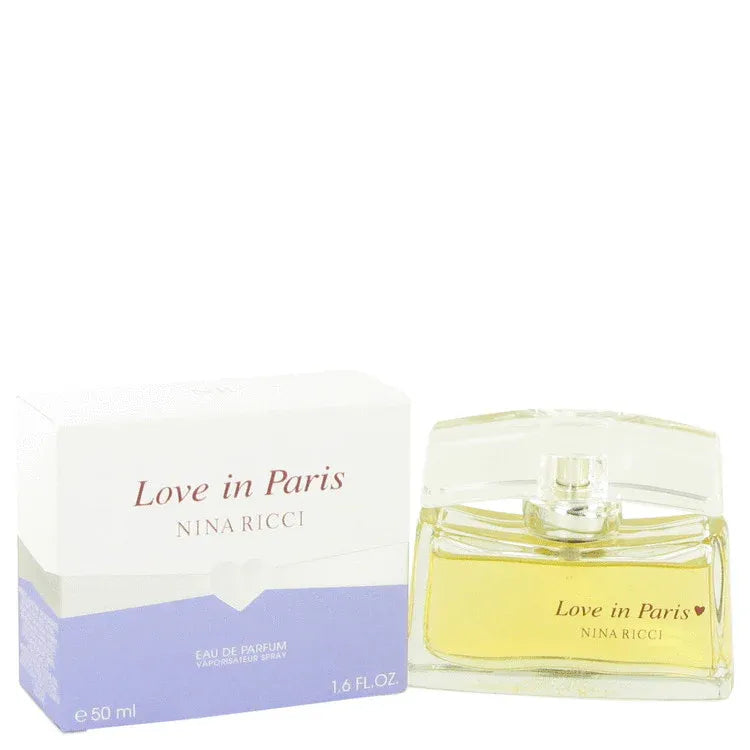 An image displaying Love In Paris by Nina Ricci Eau De Parfum Spray 1.7 oz for Women by Nina Ricci