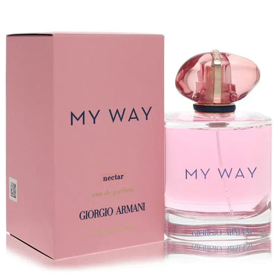 An image displaying Giorgio Armani My Way Nectar by Giorgio Armani Eau De Parfum Spray 3 oz for Women by Giorgio Armani