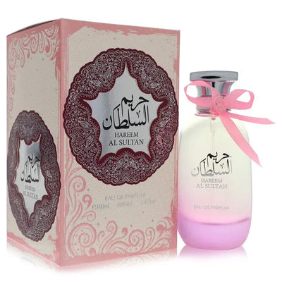 An image displaying Ard Al Zaafaran Hareem Al Sultan by Al Zaafaran Eau De Parfum Spray 3.4 oz for Women by Al Zaafaran